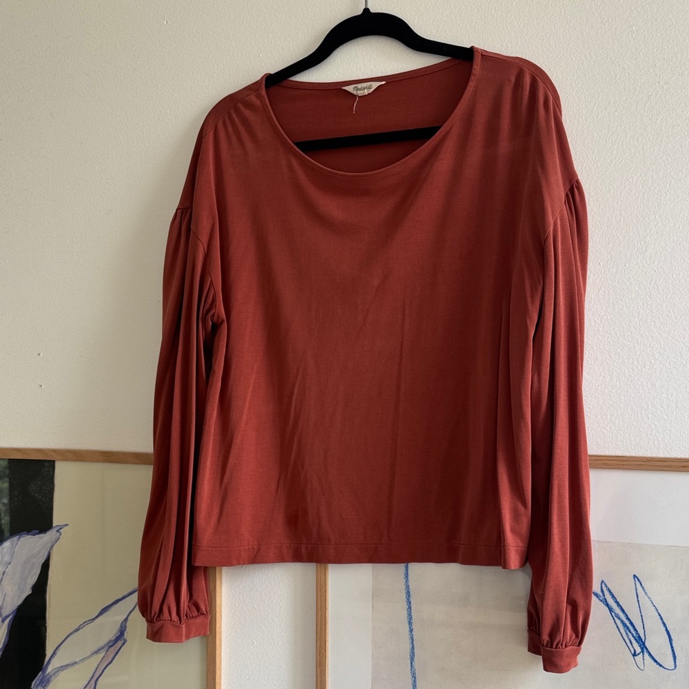 Madewell Long Sleeve Blouse
